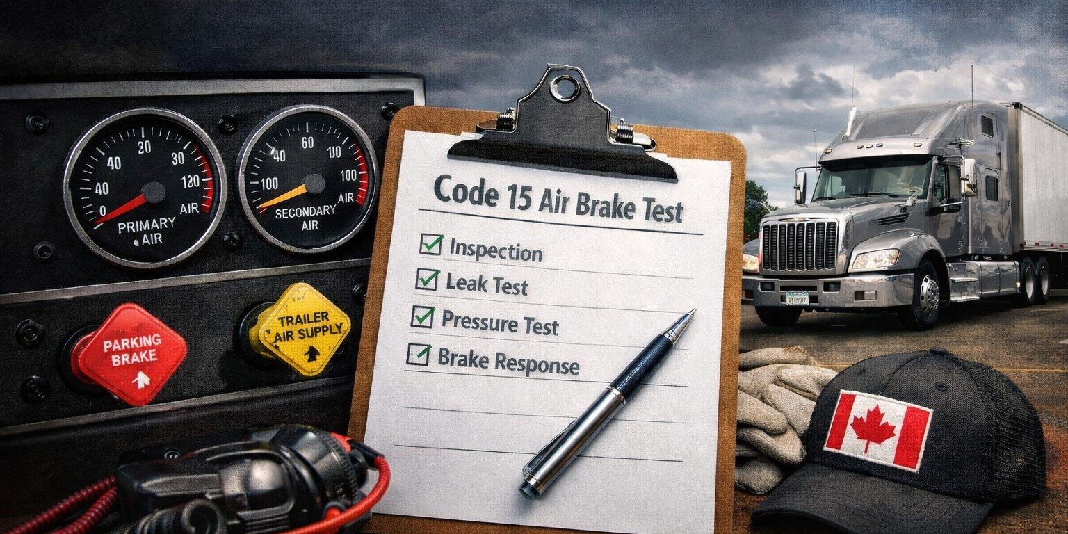 Air Brake Code 15 Test In Canada Air Brake Code 15 Test In Canada