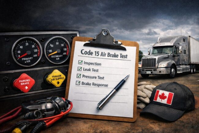 Air Brake Code 15 Test In Canada