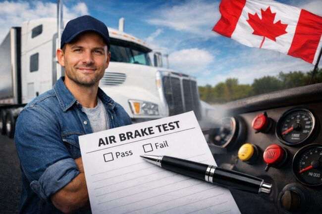 Common Air Brake Test Questions in Canada