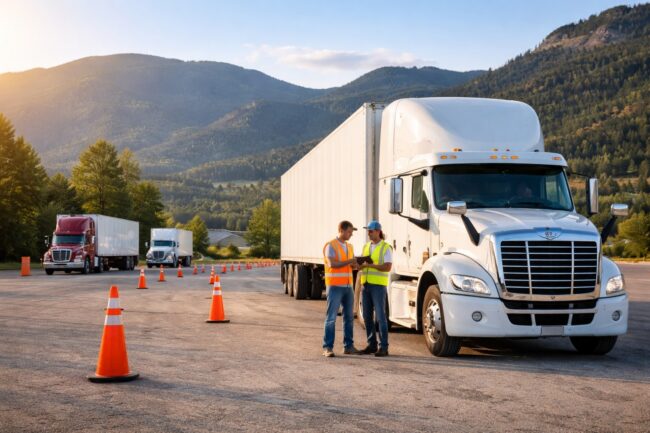 Truck Driving School In Kelowna Fees Courses & How To Choose